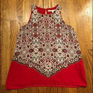 Max Studio Sleeveless Tunic Top Medium PERFECT